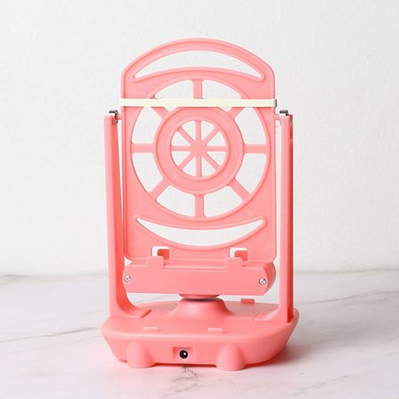 Mobiltelefontillbehör Borste Stepper Dubbel Mobiltelefon Ljudlös Stepper Lager Stegräknare Skaka Telefon Wiggler Enhet Gungbräda för Telefon (Rosa)