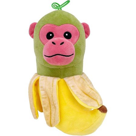 Italiensk Brainrot Plysdyr, Brainrot Evolution Plyslegetøj - Blødt, Samlerobjekt, Memetisk Boligindretning (Chimpanzini Bananini)