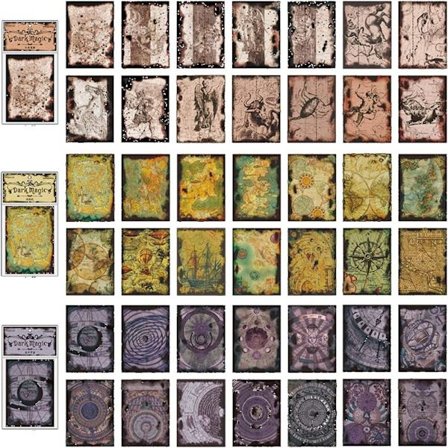 Vintage Deco Papers Antique Junk Journal Paper Retro Hand