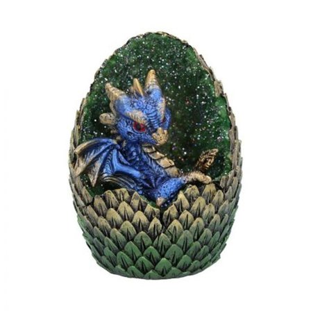Lava Baby Dragon Egg Resin Sculpture Home Statue Ornament De