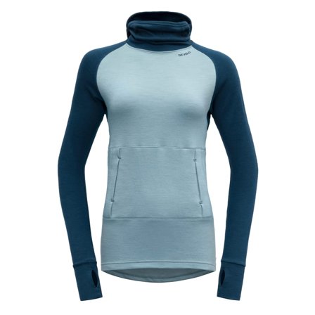 Devold Expedition Arctic Woman Hoodie Women base layer tops Blue S