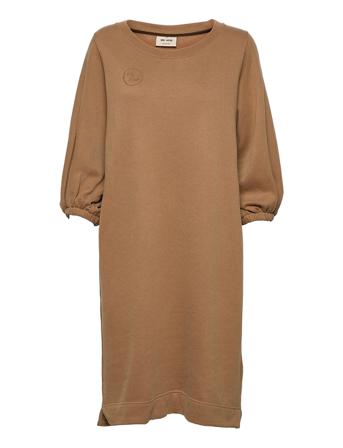 Cosy Sweat Dress Brown MOS MOSH