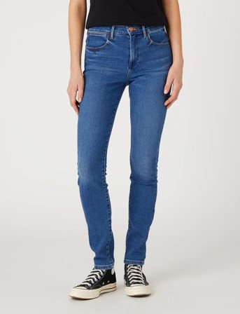 Wrangler High Rise Skinny - Blue - 40 x 34