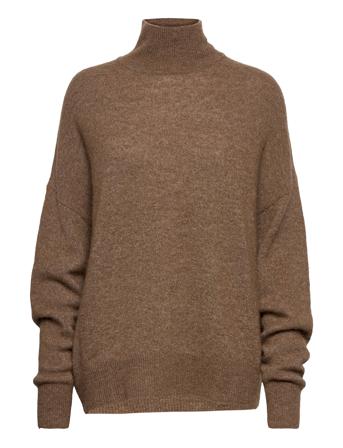 Jaci Turtleneck 12757 Turtleneck Rullekravetrøje Brun Samsøe Samsøe