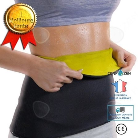 CONFO utomhussport viktminskning och fettminskning sport korsett bälte neopren sport bälte självuppvärmande mage