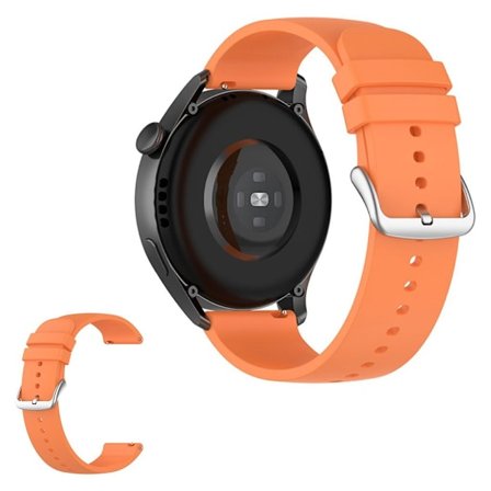 22mm Universal yksinkertainen kellohihna - Oranssi