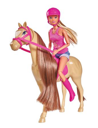 Steffi Love - Lovely Horse Toys Dolls & Accessories Dolls Multi/mønstret Simba Toys