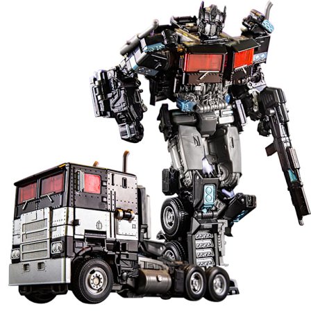 Transformers Lekevarer svart Optimus Prime
