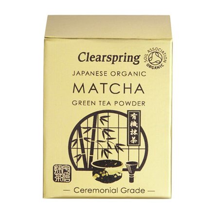 Clearspring Matcha Grøn Te Pulver (Ceremoni Grade) 30 g, Helse & Madvarer, Te, Matcha Te