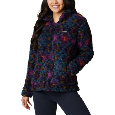 Columbia Montrail Women ́s Winter Pass Sherpa Fullzip Shirt Women long-sleeved sweaters Purple XL