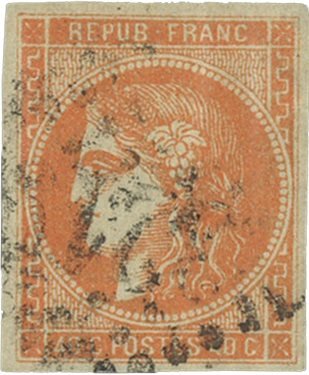 Frankrig 1870 - YT 48 - Stemplet