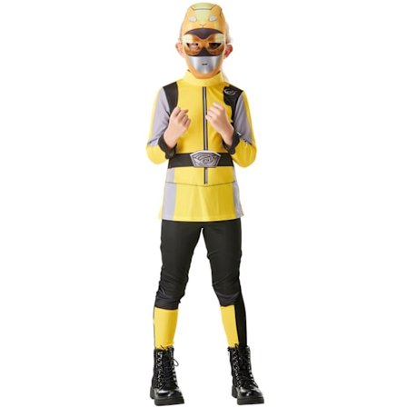 Power rangers yellow 98/104 cl (3-4 år) beast morphers