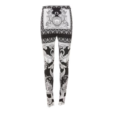 Versace, Trousers Zwart, Dames, Maat:XS