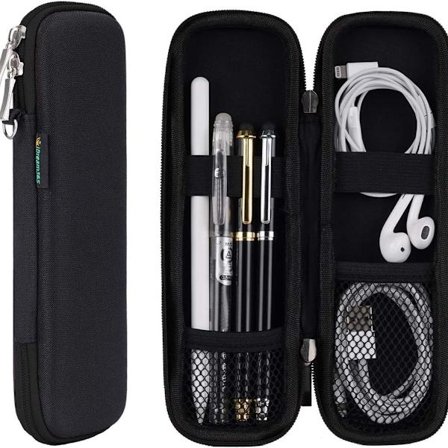 Etui for Apple Pencil - Hard Case for Apple Pencil, Svart Pencil Case KLB