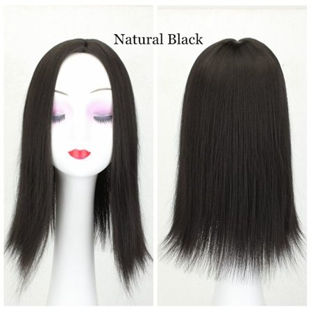 Toupéer Bobo Hårstycke NATURLIG SVART Natural Black