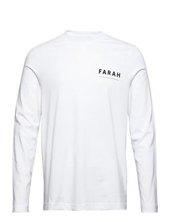 Newland Ls Graphic Tee White Farah