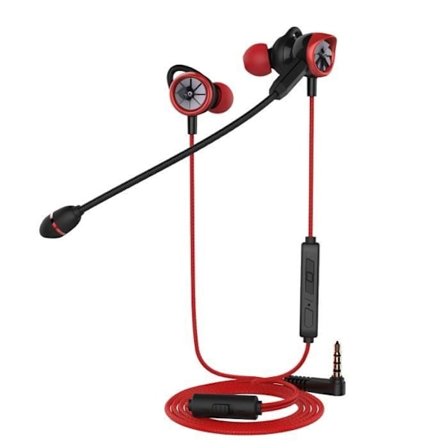 Gaming Hodetelefoner - QIILU - In-Ear - Doble Mikrofoner - Klar Lyd - Støyisolering