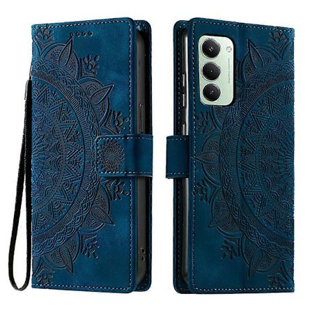 Yhteensopiva Xiaomi Redmi 15 5G (EU) (171mm) / 4G (EU) (171mm) Kotelo, jossa kohokuvioitu Toteemikuvioinen Lompakko Nahkainen Puhelinkotelo