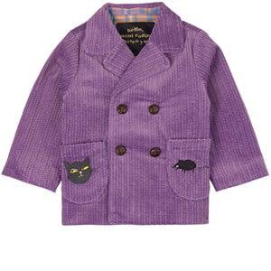 Mini Rodini Purple GOTS Corduroy Jacket 128/134 cm - Coats and jackets - 128/134 cm - Purple