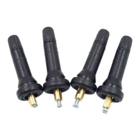 4 st Däcktrycksgivare TPMS Ventil Stammunstycke för Chevrolet Renault Ford