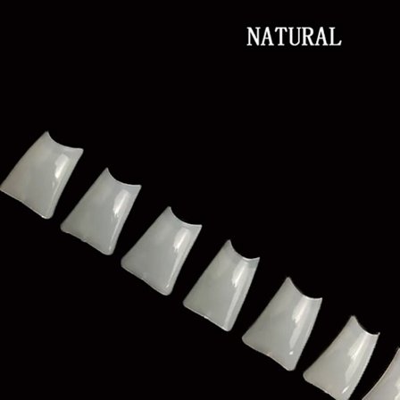 500st Nail Dual Form False Nail Tips NATURLIG