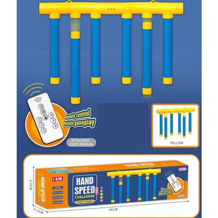 Fang den faldende gren – et legetøj, der udvikler hånd-øje-koordination og reaktionsevne. Blå, med fjernbetjening. Blå med fjernbetjening 1-...