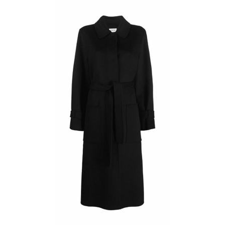 P.a.r.o.s.h., Coat Czarny, Kobieta, Rozmiar: S