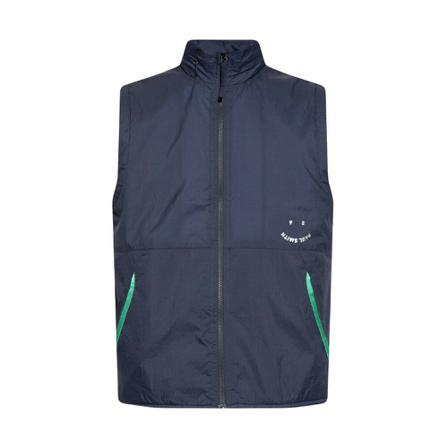 PS By Paul Smith Vest with logo , Blauw , Heren , Maat: L