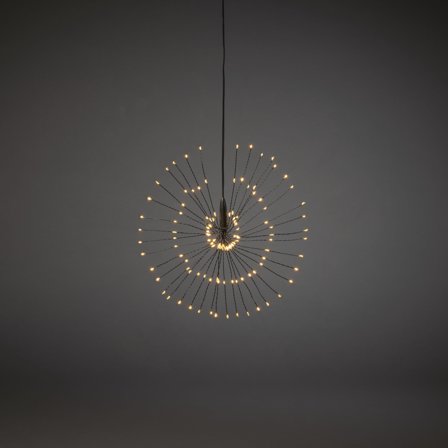 Konstsmide 3096-800 Dekorasjonsbelysning 25 cm, svart kabel, Belysning