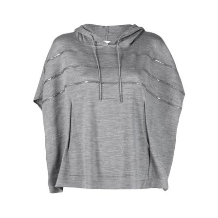 Fabiana Filippi Capes Grå, Dame Poncho