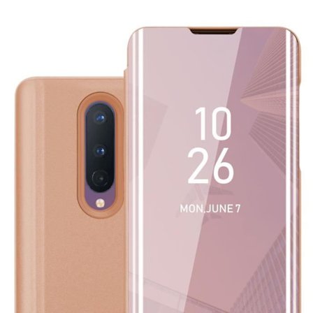 Coque för OnePlus 8 i KUNZIT ROSE Skyddsskal med spegel