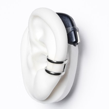 Double Safety Ring Silver