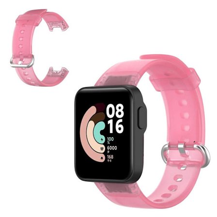 Xiaomi Mi Watch Lite / Redmi Watch transparent watch band - Transparent Pink