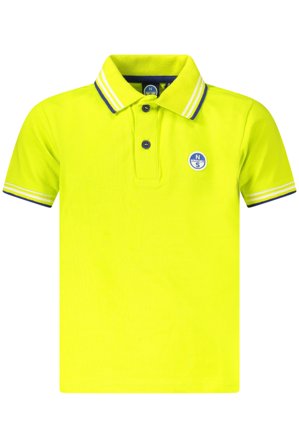 North Sails Polo Maniche Corte Bambino Giallo