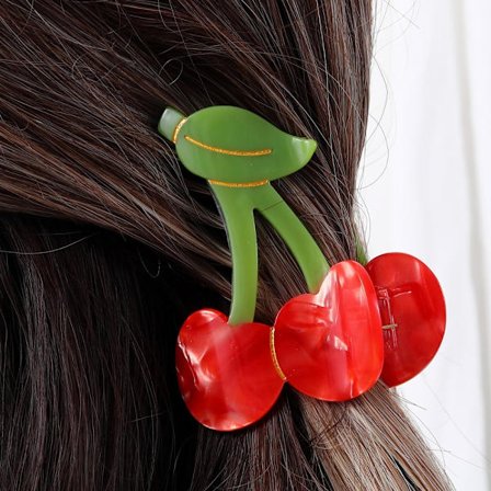 Mansikka hiusklipsit Hain hiusklipsit 6 6