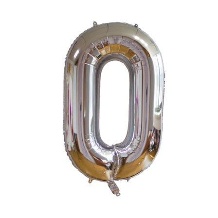 Design House 95 Folieballong silver - 0 Partytillbehör Unisex 86
