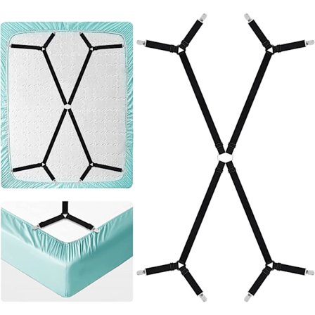 4-sidet justerbar lagenspænder - Lagenholder med