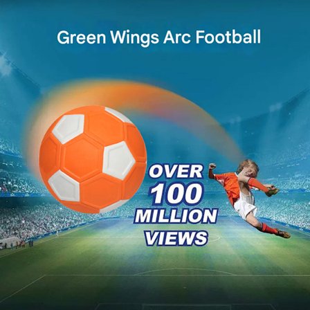 Curve and Swerve Fotball/Fotballleke - Spark som proffene, flott gave til gutter og [C]