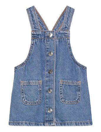 Mango Denim Buttons Pichi - Blue - 2-3