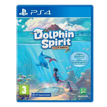 Utbildningsäventyrsspel PS4 - MDM MERIDIEM GAMES - Dolphin Spirit: Mission Ocean - Äventyr - Utbildande - PlayStation 4