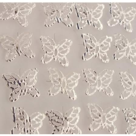 Silverörhänge Fjäril