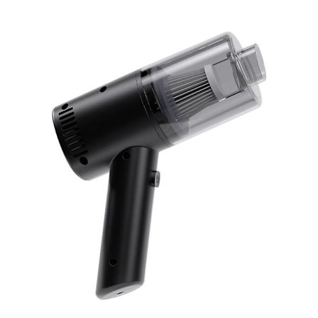 Handhållen dammsugare, extra långt fogmunstycke, lätt, kraftig sugkraft, display och ljus, bärbar dammsugare för hemstädning