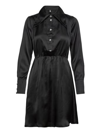 Jdyklara Life Ls Diamond Shirt Dress Lo Black JDY