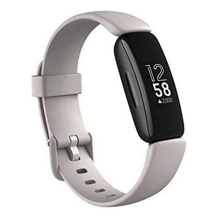 Fitbit Inspire 2 38mm Svart Urtavla Vit Gummirem Fitness Tracker