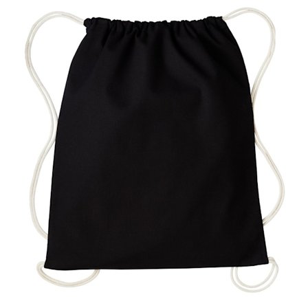 Nutshell Drawstring Gymsac Svart/Naturlig Black/Natural