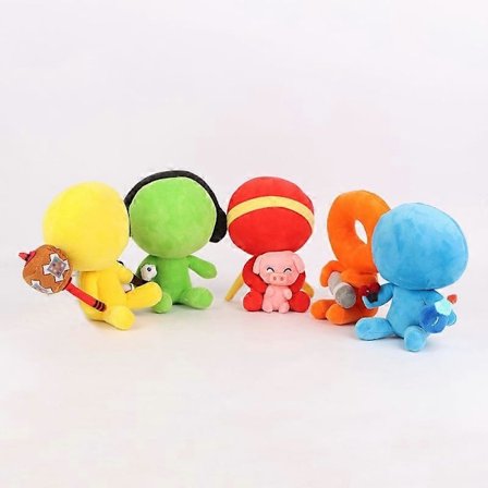 20CM Ny Youtoz Ambient Alan Becker Fiske Plysdukke Tegneserie Dukke Børnegave