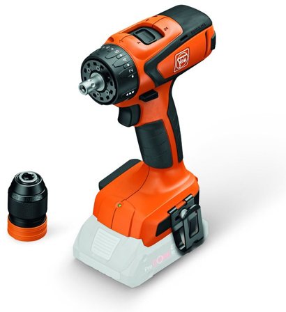 Fein ASCM 18 QSW AS Boremaskine Og Skruemaskine uden batteri og oplader, Maskiner