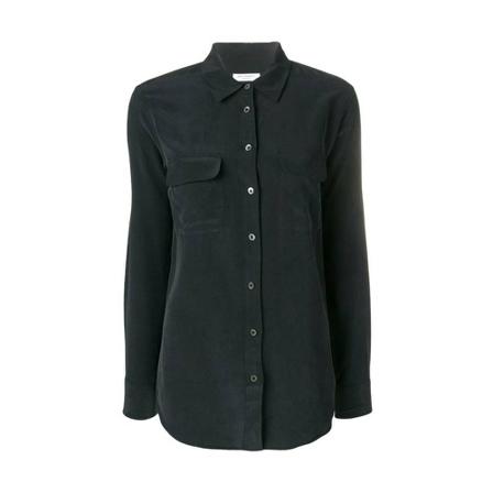 Equipment Slim Signature Sort, Dame Skjorter