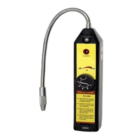 -6000 Freon Lækagedetektor Halogen Gas Tester HVAC Kølemiddel AC Sniffer R22 R410A