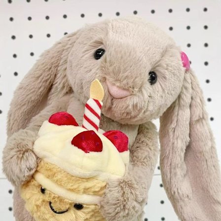 Jellycat plysj kanin leketøy, Jellycats kanin nøkkelring, 30cm Jellycats søt plysj leketøy